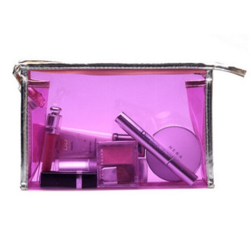 Transparent Customized Toiletry Bag with Large Capacity Cosmetic Bag